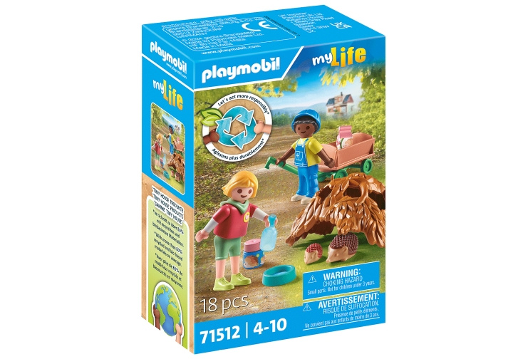 Playmobil Verzorging van de egel familie (71512) in de groep SPEELGOED, KINDER- & BABYPRODUCTEN / Speelgoed / Speelgoed bij TP E-commerce Nordic AB (C86035)