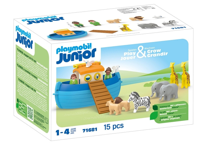 Playmobil JUNIOR: Mijn Meegenomen Ark van Noach (71681) in de groep SPEELGOED, KINDER- & BABYPRODUCTEN / Speelgoed / Speelgoed bij TP E-commerce Nordic AB (C86046)