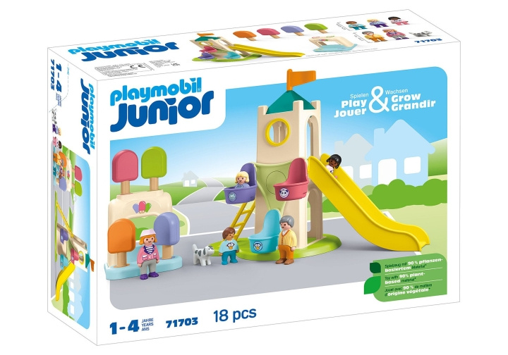 Playmobil JUNIOR: Avonturentoren met ijscobooth (71703) in de groep SPEELGOED, KINDER- & BABYPRODUCTEN / Speelgoed / Speelset bij TP E-commerce Nordic AB (C86056)