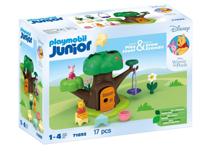 Playmobil JUNIOR & Disney: Winnie de Poeh\'s & Knorretje\'s boomhut (71693) in de groep SPEELGOED, KINDER- & BABYPRODUCTEN / Speelgoed / Speelgoed bij TP E-commerce Nordic AB (C86057)