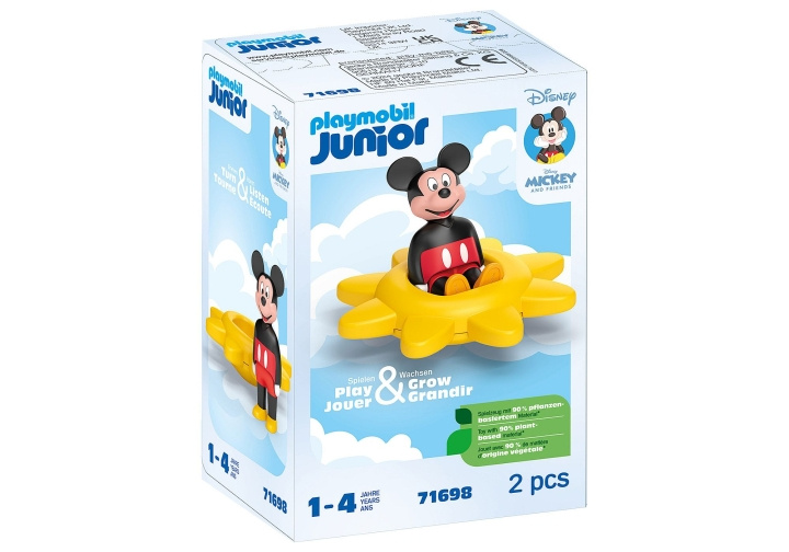 Playmobil JUNIOR & Disney: Mickey Mouse\'s draaiende zon met rammelaar (71698) in de groep SPEELGOED, KINDER- & BABYPRODUCTEN / Speelgoed / Speelgoed bij TP E-commerce Nordic AB (C86062)