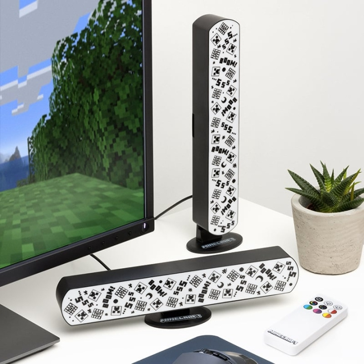 Paladone Minecraft Lichtbalk Set van 2 met Afstandsbediening in de groep HOME ELECTRONICS / Verlichting / Tafellampen bij TP E-commerce Nordic AB (C86096)