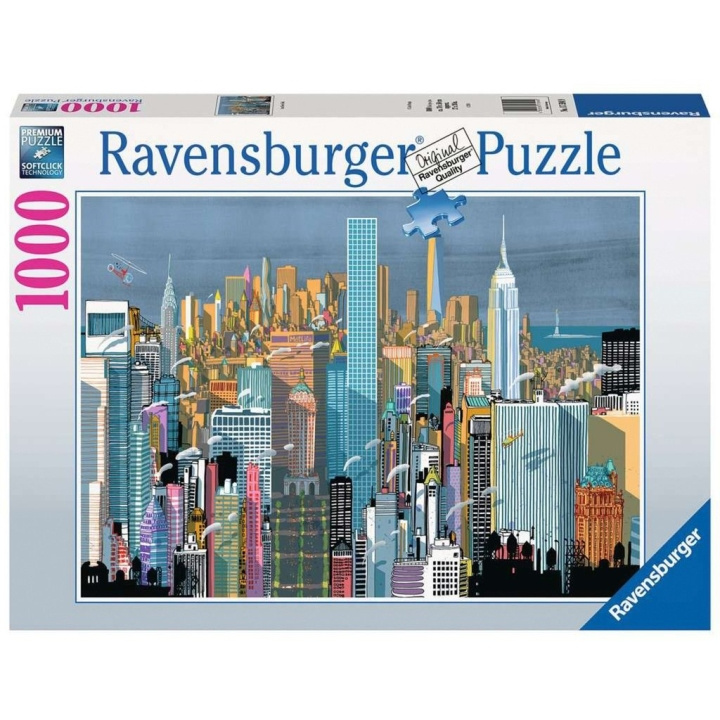 Ravensburger Puzzel Ik ben New York 1000p in de groep SPEELGOED, KINDER- & BABYPRODUCTEN / Speelgoed / Puzzels bij TP E-commerce Nordic AB (C86101)