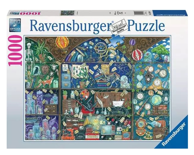 Ravensburger Puzzel Kabinet van Curiosa 1000p in de groep SPEELGOED, KINDER- & BABYPRODUCTEN / Speelgoed / Puzzels bij TP E-commerce Nordic AB (C86107)