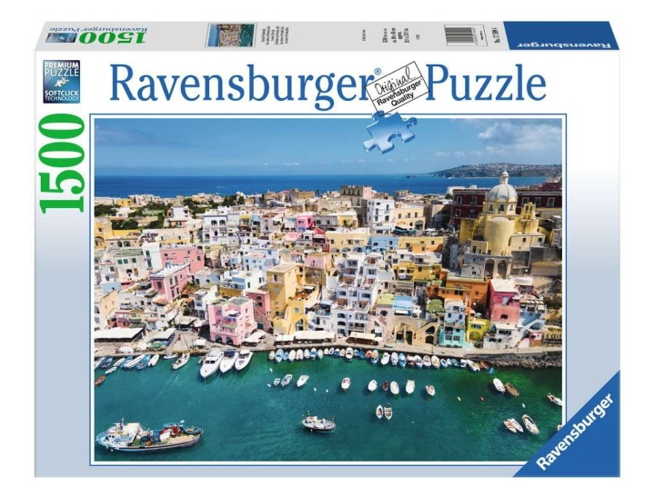 Ravensburger Puzzel De Kleuren Van Procida 1500p in de groep SPEELGOED, KINDER- & BABYPRODUCTEN / Speelgoed / Puzzels bij TP E-commerce Nordic AB (C86109)