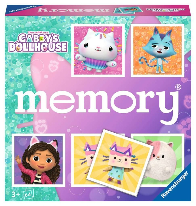 Ravensburger Gabby\'s Poppenhuis memory® in de groep SPEELGOED, KINDER- & BABYPRODUCTEN / Speelgoed / Bordspellen / Kinderspellen bij TP E-commerce Nordic AB (C86120)