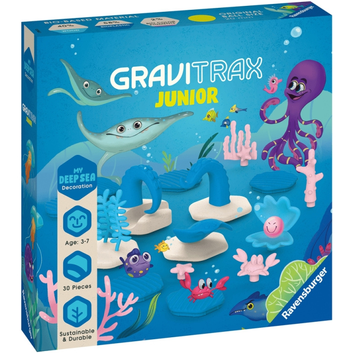 Ravensburger GraviTrax Junior Uitbreiding Oceaan in de groep SPEELGOED, KINDER- & BABYPRODUCTEN / Speelgoed / Experimenteren en doe-het-zelf bij TP E-commerce Nordic AB (C86125)