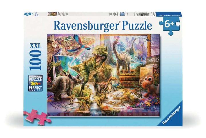 Ravensburger Puzzel Dino Speelgoed Komt Tot Leven 100p in de groep SPEELGOED, KINDER- & BABYPRODUCTEN / Speelgoed / Puzzels bij TP E-commerce Nordic AB (C86139)