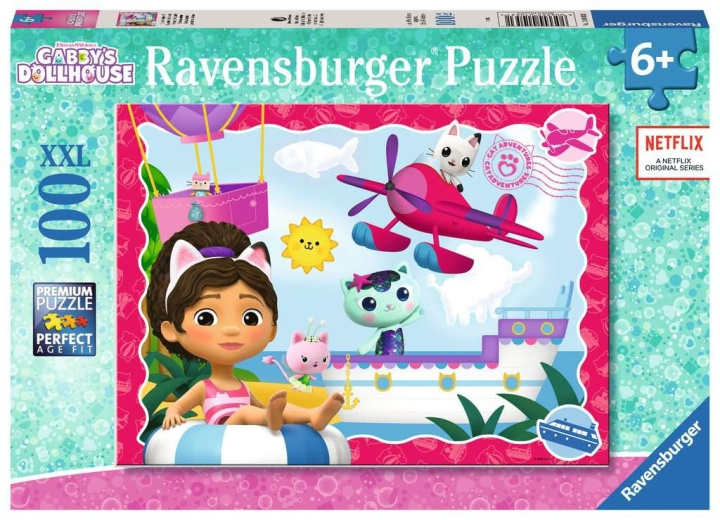 Ravensburger Puzzel Gabby\'s Poppenhuis 100p in de groep SPEELGOED, KINDER- & BABYPRODUCTEN / Speelgoed / Kinderpuzzel bij TP E-commerce Nordic AB (C86149)