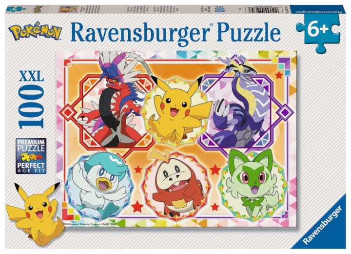 Ravensburger Pokémon puzzel 100p in de groep SPEELGOED, KINDER- & BABYPRODUCTEN / Speelgoed / Puzzels bij TP E-commerce Nordic AB (C86156)