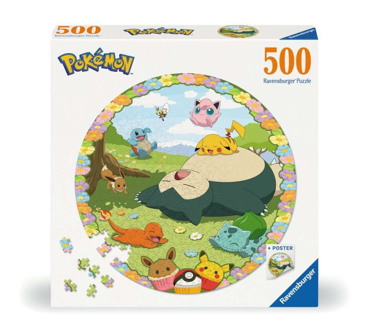 Ravensburger Puzzel Pokémon 500p in de groep SPEELGOED, KINDER- & BABYPRODUCTEN / Speelgoed / Puzzels bij TP E-commerce Nordic AB (C86157)