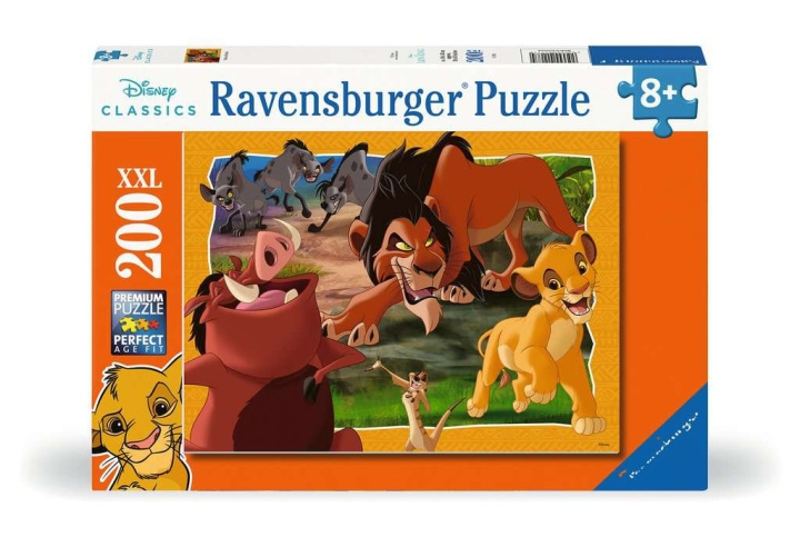 Ravensburger Puzzel Leeuwenkoning 200p in de groep SPEELGOED, KINDER- & BABYPRODUCTEN / Speelgoed / Puzzels bij TP E-commerce Nordic AB (C86158)