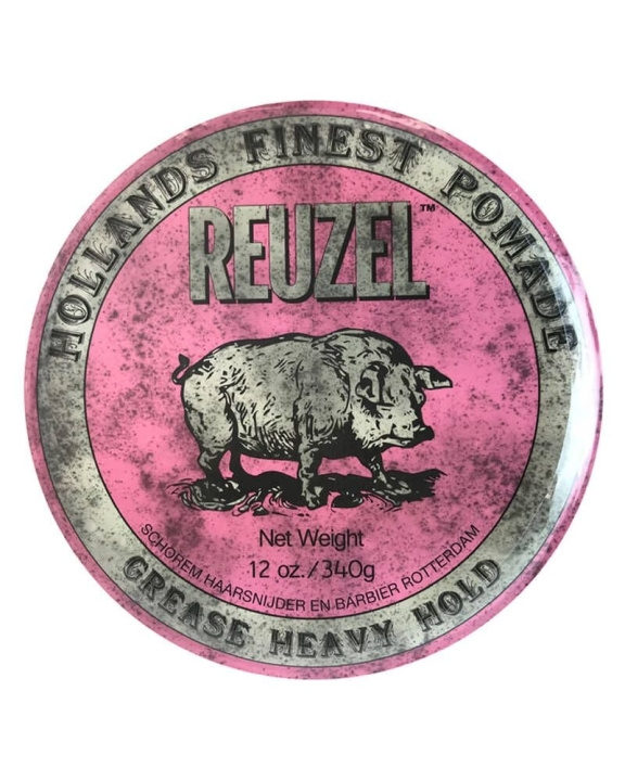 Reuzel Roze Heavy Hold Grease Pomade 340 ml in de groep BEAUTY & HEALTH / Haar & Styling / Hair styling / Pommade bij TP E-commerce Nordic AB (C86164)