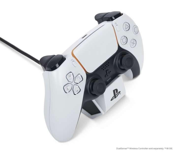 PowerA Solo oplaadstation voor PS5 DualSense draadloze controller - Wit (Playstation 5) in de groep HOME ELECTRONICS / Spelconsoles en accessoires / Nintendo Switch bij TP E-commerce Nordic AB (C86187)