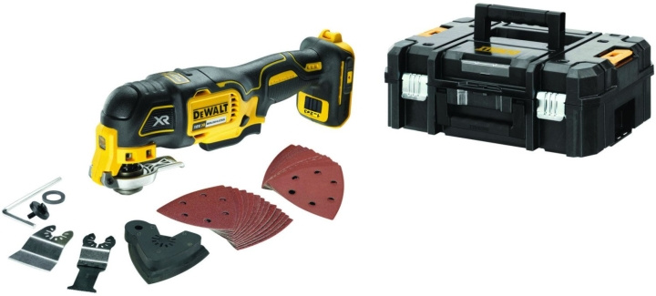 DeWALT DCS356NT 18v XR Osc.Multi-Tool 3sp kaal in T-STAK ( GEEN batterij en lader ) in de groep HUISHOUDEN & TUIN / Gereedschap / Overig Elektrisch Gereedschap bij TP E-commerce Nordic AB (C86227)