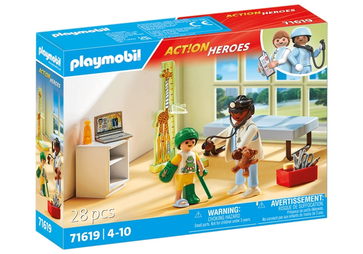 Playmobil Kinderarts met knuffelbeer (71619) in de groep SPEELGOED, KINDER- & BABYPRODUCTEN / Speelgoed / Speelgoed bij TP E-commerce Nordic AB (C86257)