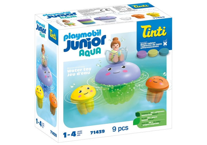 Playmobil Junior & Tinti: Kleurrijke kwallenfamilie (71439) in de groep SPEELGOED, KINDER- & BABYPRODUCTEN / Speelgoed / Speelgoed bij TP E-commerce Nordic AB (C86262)