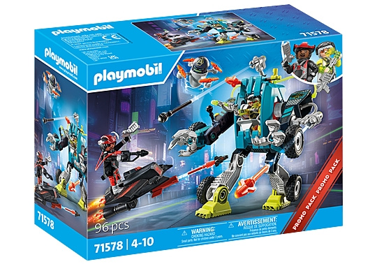 Playmobil Robot vs. zweefvliegtuig (71578) in de groep SPEELGOED, KINDER- & BABYPRODUCTEN / Speelgoed / Speelgoed bij TP E-commerce Nordic AB (C86268)