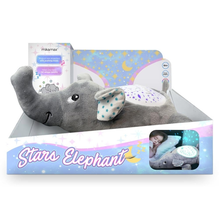 MikaMax Sterren Olifant in de groep SPEELGOED, KINDER- & BABYPRODUCTEN / Babyspeelgoed / Knuffels bij TP E-commerce Nordic AB (C86277)