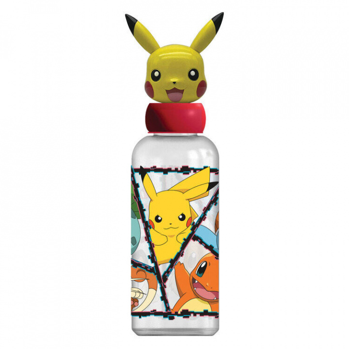 STOR Waterfles met 3D-figuur 560 ml - Pokémon (088808723-10127) in de groep SPEELGOED, KINDER- & BABYPRODUCTEN / Eten & Drinken / Babyflessen & Accessoires bij TP E-commerce Nordic AB (C86295)