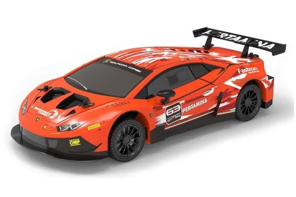 TEC-TOY Lamborghini Huracan GT3 R/C 1:24 2,4GHz - Oranje (471333) in de groep SPEELGOED, KINDER- & BABYPRODUCTEN / Op afstand bestuurbaar / Afstand bestuurbare auto\'s bij TP E-commerce Nordic AB (C86312)