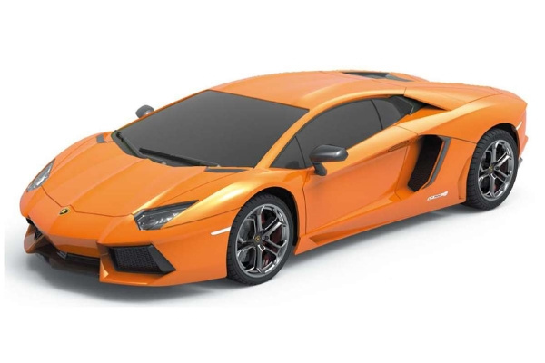 TEC-TOY Lamborghini Aventador LP 700-4 R/C 1:24 - Oranje (471329) in de groep SPEELGOED, KINDER- & BABYPRODUCTEN / Op afstand bestuurbaar / Afstand bestuurbare auto\'s bij TP E-commerce Nordic AB (C86314)