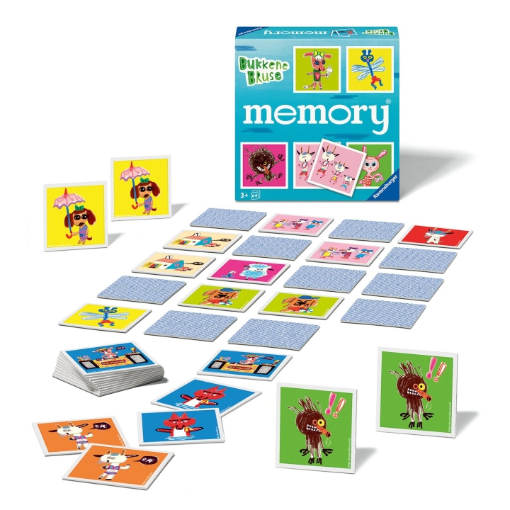 Ravensburger Bukkene Bruse memory® (Nordisk) - 10623018 in de groep SPEELGOED, KINDER- & BABYPRODUCTEN / Speelgoed / Bordspellen / Kinderspellen bij TP E-commerce Nordic AB (C86350)