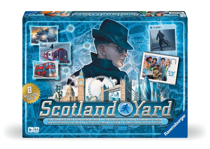 Ravensburger Scotland Yard (Nordisk) - 10822675 in de groep SPEELGOED, KINDER- & BABYPRODUCTEN / Speelgoed / Bordspellen / Familiespellen bij TP E-commerce Nordic AB (C86351)