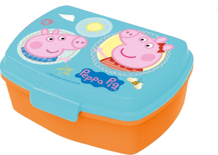 Peppa Pig Lunchbox (13986) in de groep SPEELGOED, KINDER- & BABYPRODUCTEN / Speelgoed / Speelgoed bij TP E-commerce Nordic AB (C86370)