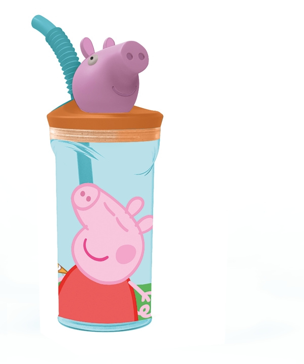 Peppa Pig Peppa Pig Stor - Glas, 3D figuur - (48666) in de groep SPEELGOED, KINDER- & BABYPRODUCTEN / Eten & Drinken / Babyflessen & Accessoires bij TP E-commerce Nordic AB (C86375)