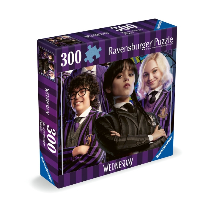 Ravensburger Puzzle Wednesday Outcasts Are In 300p (10217574) in de groep SPEELGOED, KINDER- & BABYPRODUCTEN / Speelgoed / Puzzels bij TP E-commerce Nordic AB (C86398)