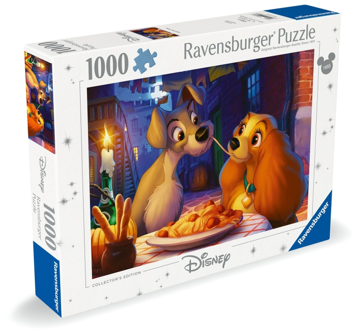 Ravensburger Puzzel Dame en de Vagebond 1000p (12000003) in de groep SPEELGOED, KINDER- & BABYPRODUCTEN / Speelgoed / Puzzels bij TP E-commerce Nordic AB (C86399)