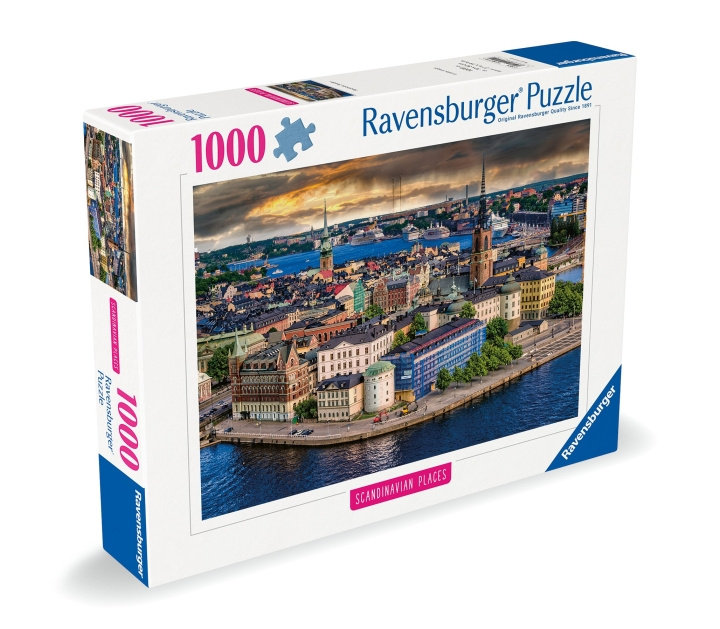 Ravensburger Puzzel Scandinavisch Stockholm Zweden 1000p (12000114) in de groep SPEELGOED, KINDER- & BABYPRODUCTEN / Speelgoed / Puzzels bij TP E-commerce Nordic AB (C86401)