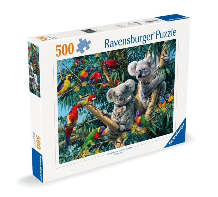 Ravensburger Puzzel Koala\'s in een boom 500p (12000206) in de groep SPEELGOED, KINDER- & BABYPRODUCTEN / Speelgoed / Puzzels bij TP E-commerce Nordic AB (C86409)