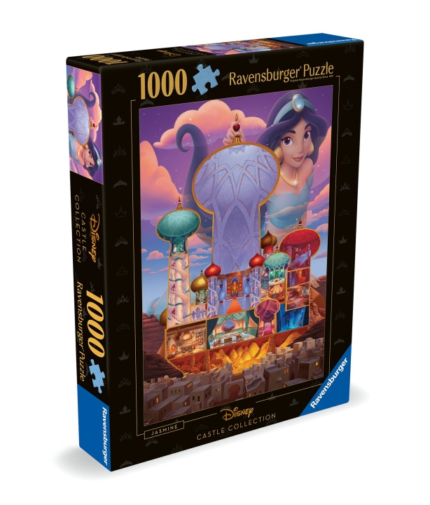 Ravensburger Puzzel Disney Kastelen Jasmine 1000p (12000258) in de groep SPEELGOED, KINDER- & BABYPRODUCTEN / Speelgoed / Puzzels bij TP E-commerce Nordic AB (C86422)