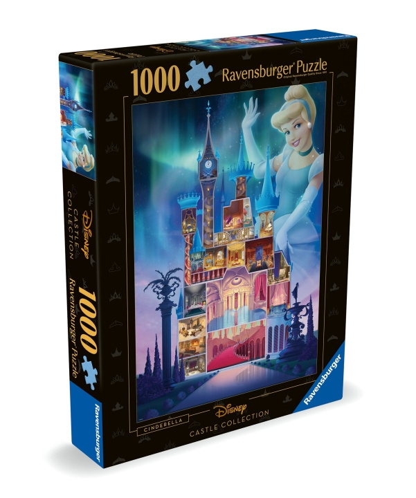 Ravensburger Puzzel Disney Kastelen Assepoester 1000p (12000259 in de groep SPEELGOED, KINDER- & BABYPRODUCTEN / Speelgoed / Puzzels bij TP E-commerce Nordic AB (C86423)