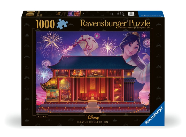 Ravensburger Puzzel Disney Kastelen Mulan 1000p (12000260) in de groep SPORT, VRIJE TIJD & HOBBY / Hobby / Puzzel bij TP E-commerce Nordic AB (C86424)