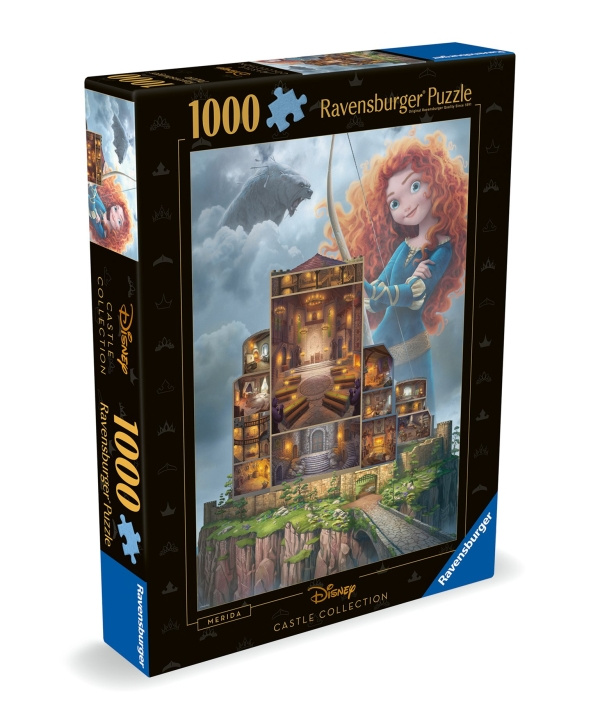 Ravensburger Puzzel Disney Kastelen Merida 1000p (12000263) in de groep SPEELGOED, KINDER- & BABYPRODUCTEN / Speelgoed / Puzzels bij TP E-commerce Nordic AB (C86428)