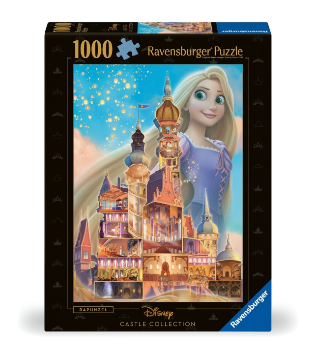 Ravensburger Puzzel Disney Kastelen Rapunzel 1000p (12000264) in de groep SPEELGOED, KINDER- & BABYPRODUCTEN / Speelgoed / Puzzels bij TP E-commerce Nordic AB (C86429)