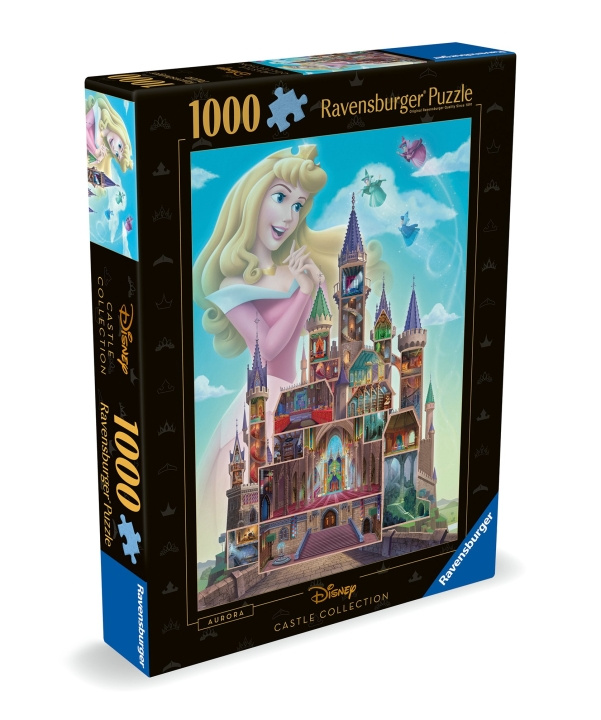 Ravensburger Puzzel Disney Kastelen Aurora 1000p (12000266) in de groep SPEELGOED, KINDER- & BABYPRODUCTEN / Speelgoed / Puzzels bij TP E-commerce Nordic AB (C86432)