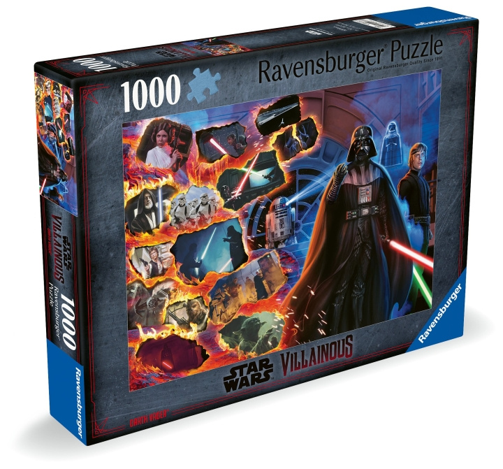 Ravensburger Puzzel Star Wars Schurkachtige Darth Vader 1000p (12000267) in de groep SPEELGOED, KINDER- & BABYPRODUCTEN / Speelgoed / Puzzels bij TP E-commerce Nordic AB (C86433)