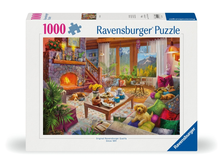 Ravensburger Puzzel Knusse Hut 1000p (12000293) in de groep SPEELGOED, KINDER- & BABYPRODUCTEN / Speelgoed / Puzzels bij TP E-commerce Nordic AB (C86437)