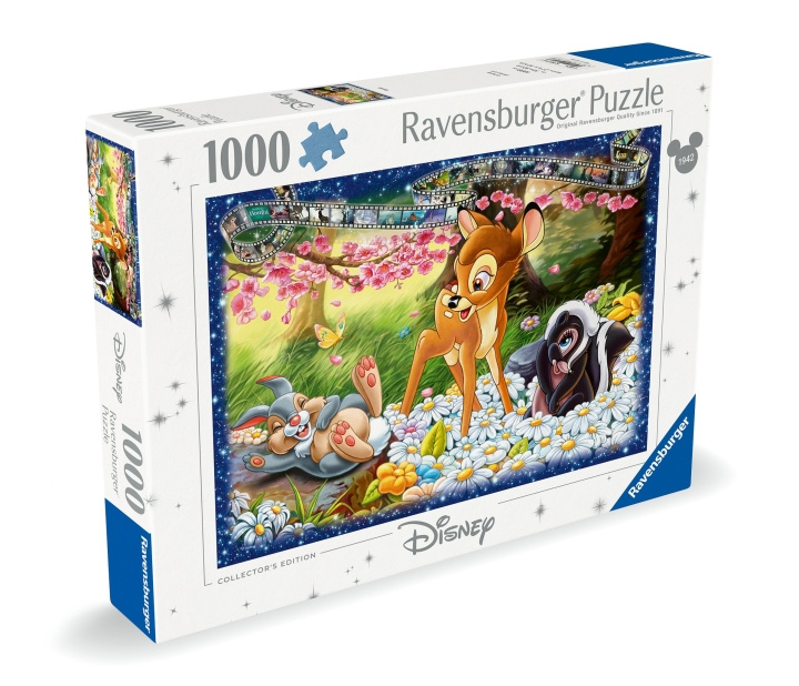 Ravensburger Puzzel Disney Bambi 1000p (12000313) in de groep SPORT, VRIJE TIJD & HOBBY / Hobby / Puzzel bij TP E-commerce Nordic AB (C86442)