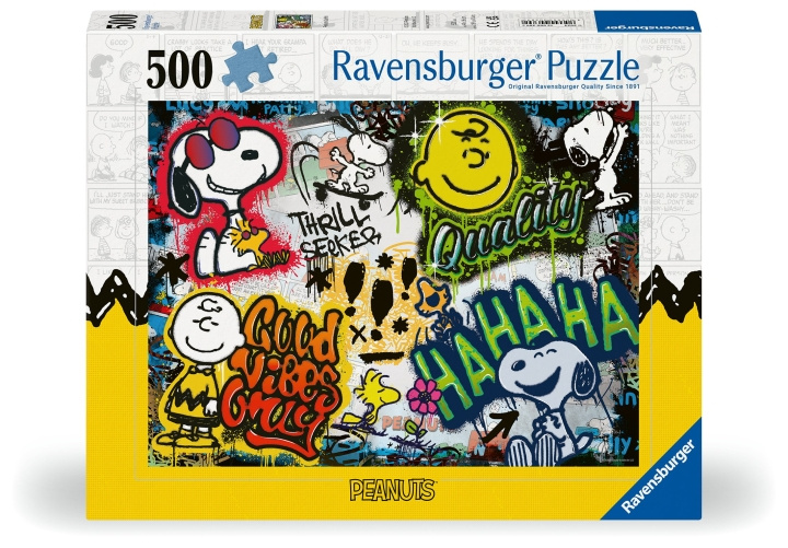 Ravensburger Puzzel Snoopy En Vrienden 500p (12000389) in de groep SPEELGOED, KINDER- & BABYPRODUCTEN / Speelgoed / Puzzels bij TP E-commerce Nordic AB (C86453)