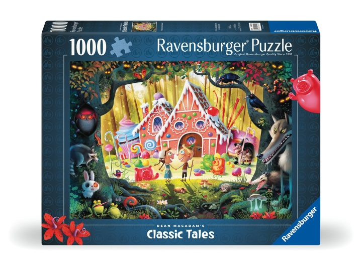 Ravensburger Puzzel Hans en Grietje Pas op 1000p (12000415) in de groep SPEELGOED, KINDER- & BABYPRODUCTEN / Speelgoed / Puzzels bij TP E-commerce Nordic AB (C86454)