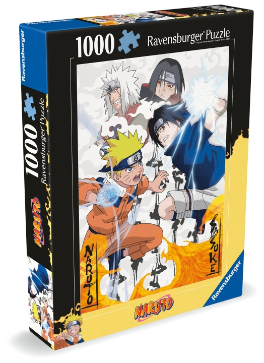 Ravensburger Puzzel Naruto vs Sasuke 1000p (12000627) in de groep SPORT, VRIJE TIJD & HOBBY / Hobby / Puzzel bij TP E-commerce Nordic AB (C86459)