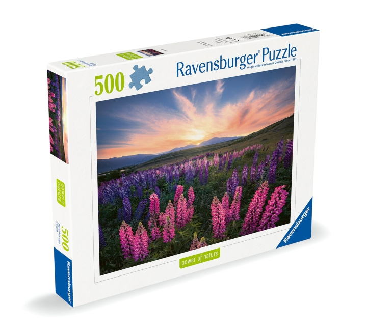 Ravensburger Puzzel Lupins 500p (12000688) in de groep SPORT, VRIJE TIJD & HOBBY / Hobby / Puzzel bij TP E-commerce Nordic AB (C86468)