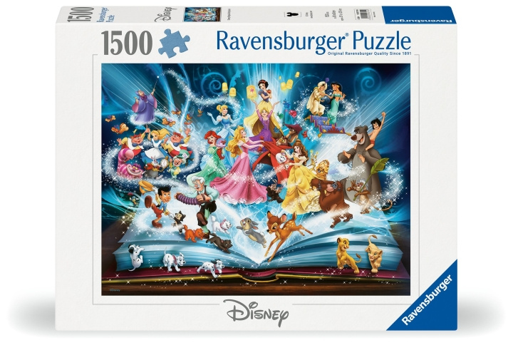 Ravensburger Puzzel Disney\'s Magische Verhalenboek 1500p (12000710) in de groep SPEELGOED, KINDER- & BABYPRODUCTEN / Speelgoed / Puzzels bij TP E-commerce Nordic AB (C86472)