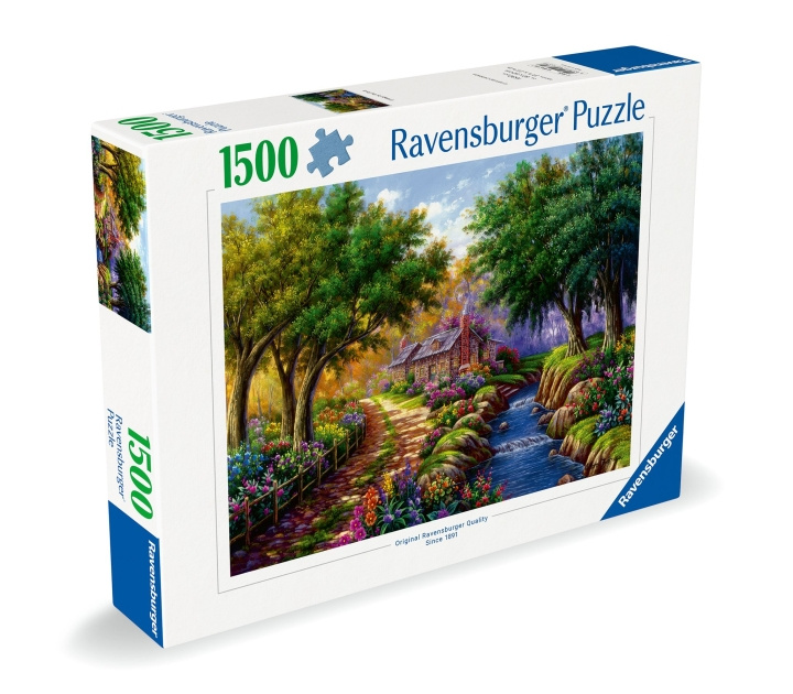 Ravensburger Puzzel Cottage by the River 1500p (12000735) in de groep SPEELGOED, KINDER- & BABYPRODUCTEN / Speelgoed / Puzzels bij TP E-commerce Nordic AB (C86476)