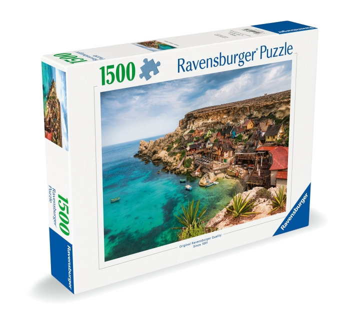 Ravensburger Puzzel Popey Village Malta 1500p (12000739) in de groep SPEELGOED, KINDER- & BABYPRODUCTEN / Speelgoed / Puzzels bij TP E-commerce Nordic AB (C86480)